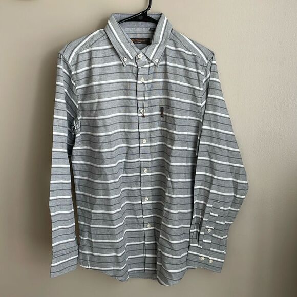 Ben Sherman button down cotton dress shirt NWOT Men’s Medium - Picture 1 of 9